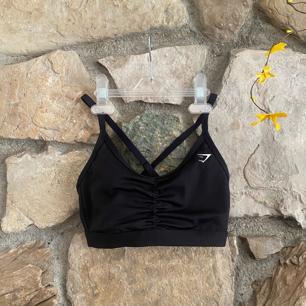 Gymshark ruched sports bra